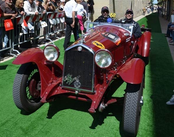 Éxito argentino en las Mille Miglia: