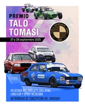 Premio Talo Tomasi 27 y 28 Sep. - Velocidad - Concepción del Uruguay: