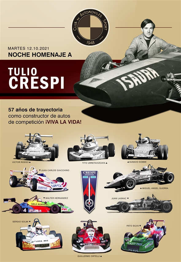 Homenaje a Tulio Crespi: